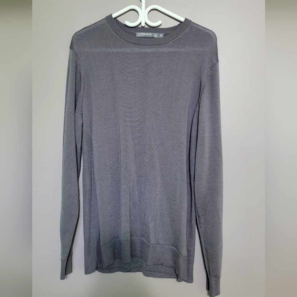Men's Icebreaker Sweater Superfine Merino Size Xl